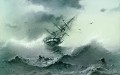 naufragio 1854 Romántico Ivan Aivazovsky Ruso